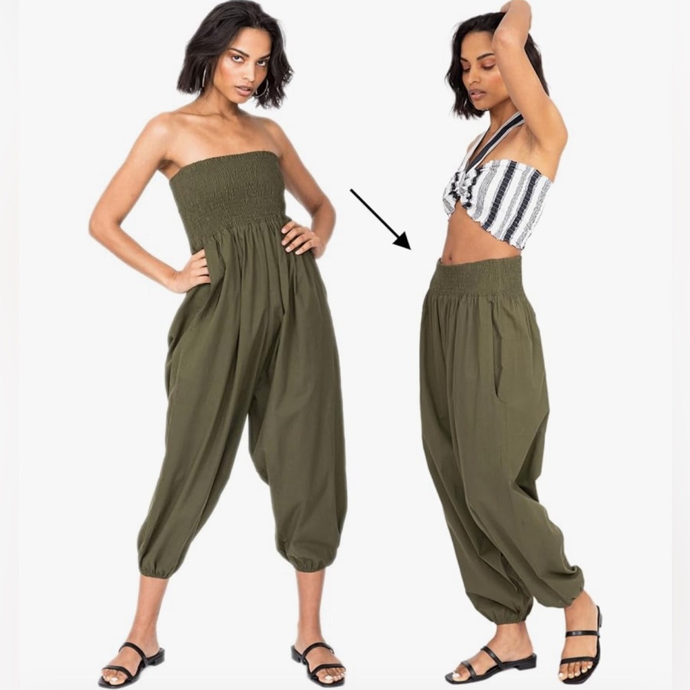 Harem Genie Pants Jumpsuit